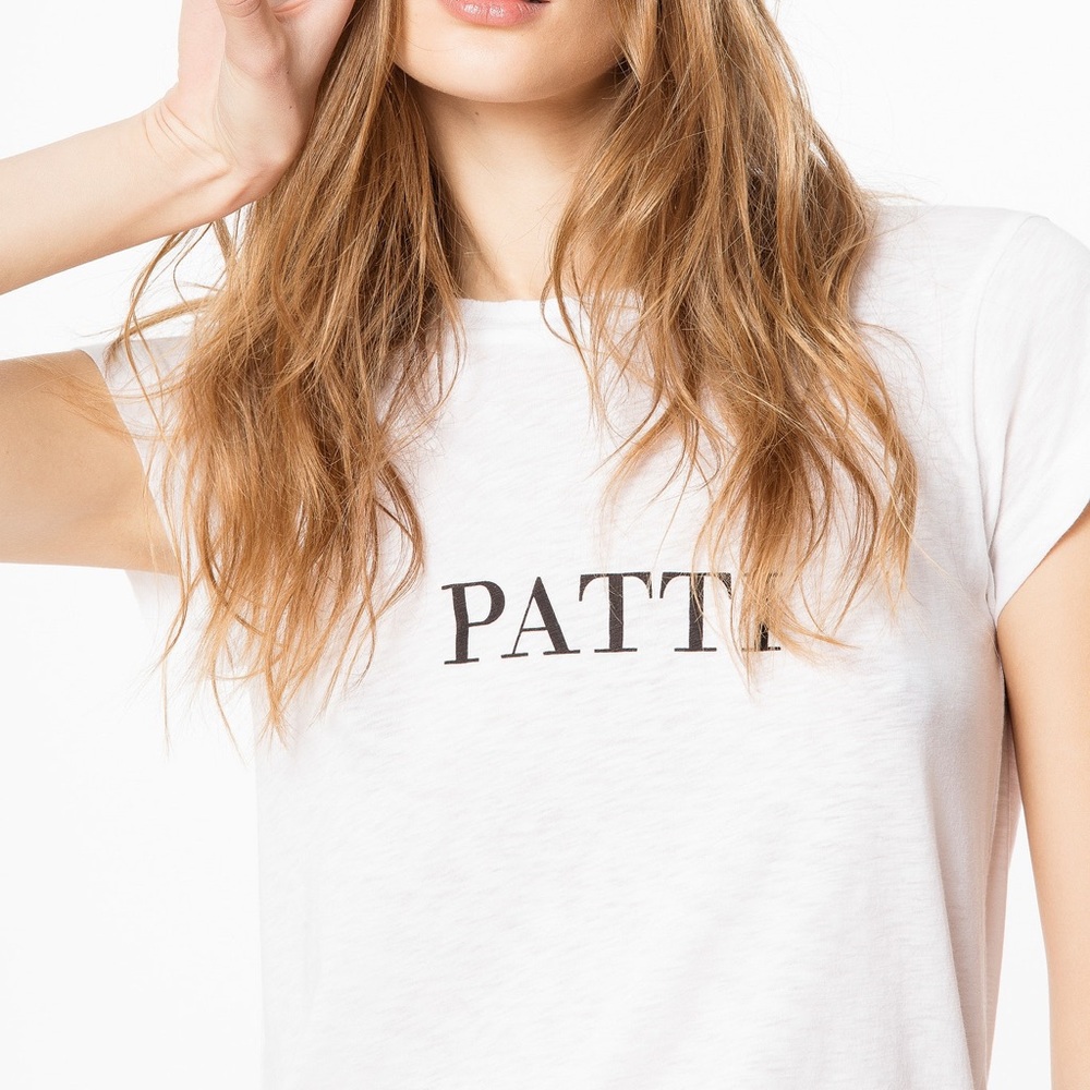 Zadig & Voltaire White Patti Tee